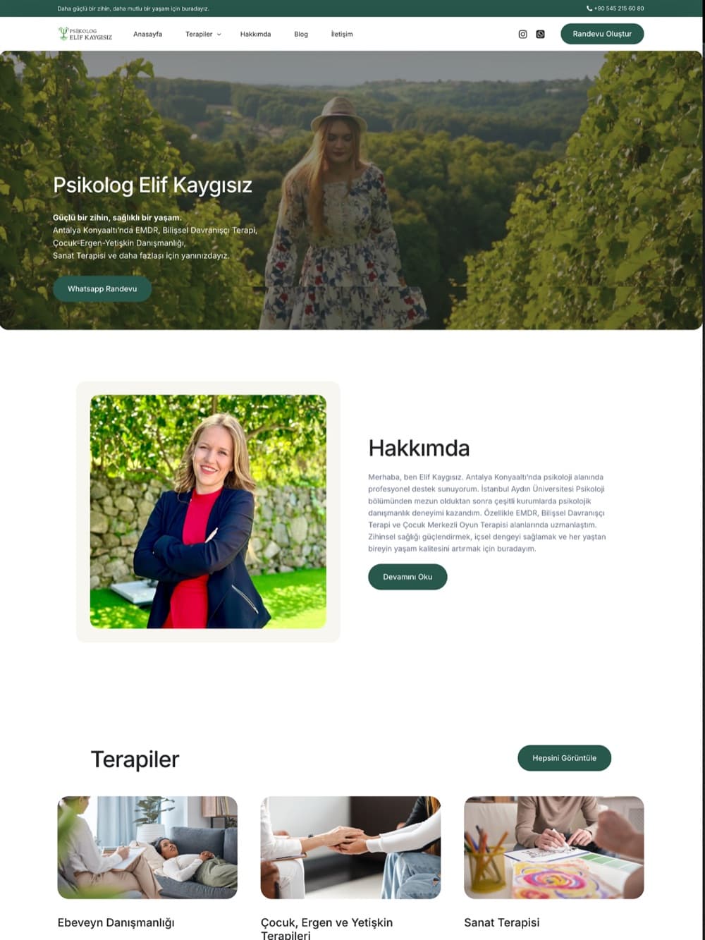Psikolog Elif Kaygısız